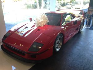 Ft. Lauderdale has a healthy selection of exotic car outfitters. This classic F40 can be yours for a cool million…..