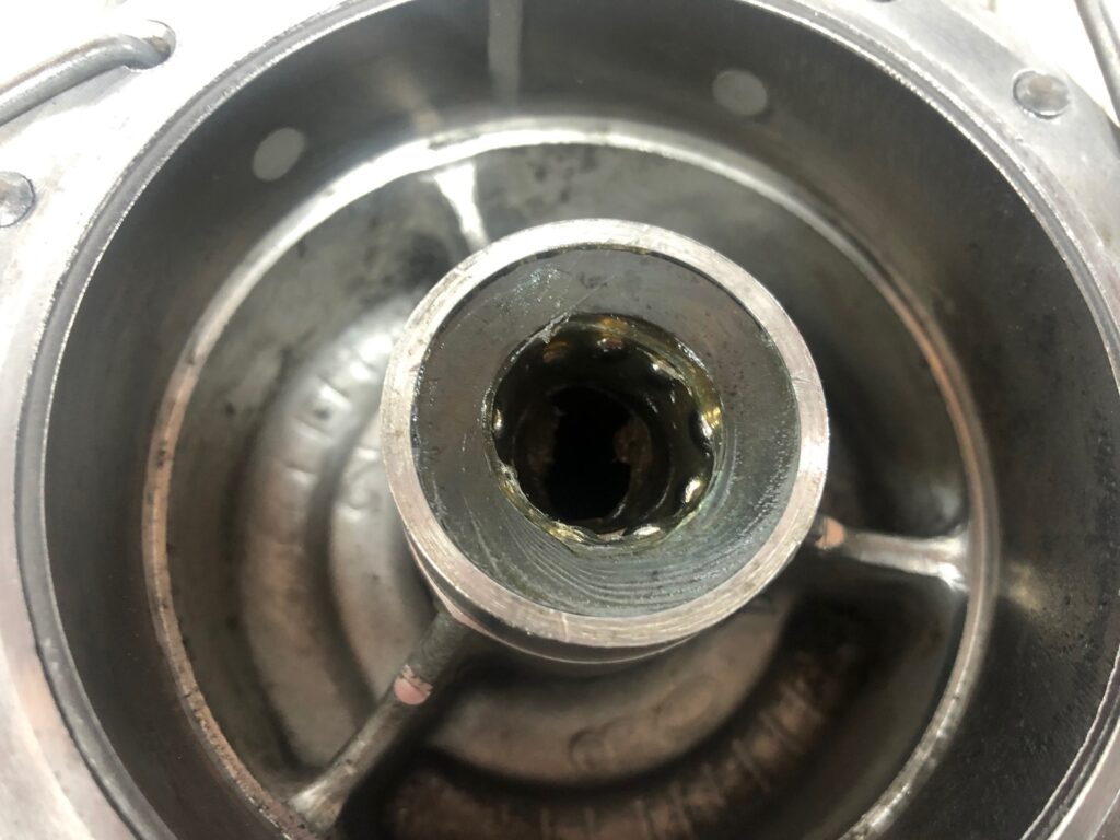 Front wheel bearings repacked 1-3-21
