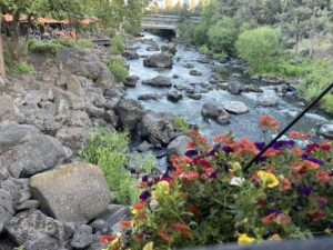 Eating by the Deschutes River, OR 6-12-24