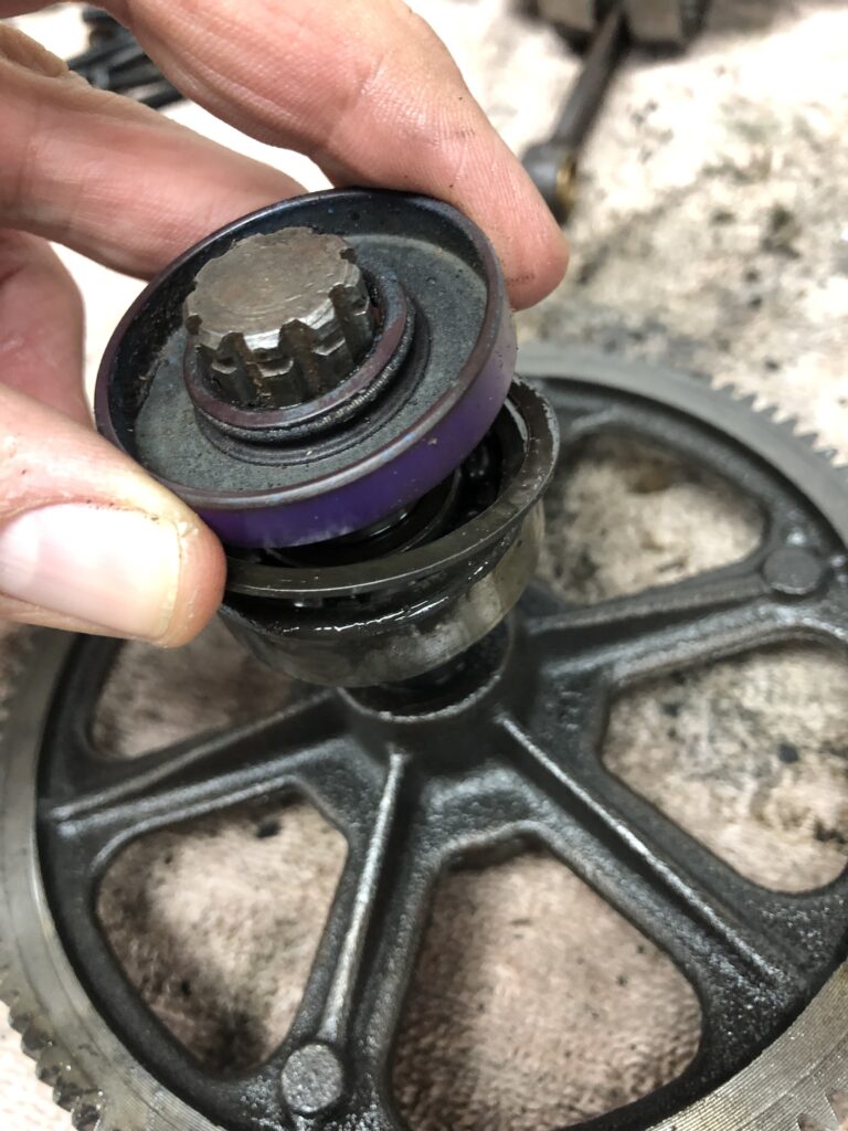 Removing the old seals 1-9-21