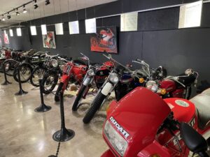 Rare and interesting motos at San Diego Auto Museum 6-16-23
