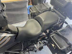 My lowered custom BMS seat fitted on the GS 6-23-23