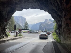Entering Yosemite National Park 6-24-23