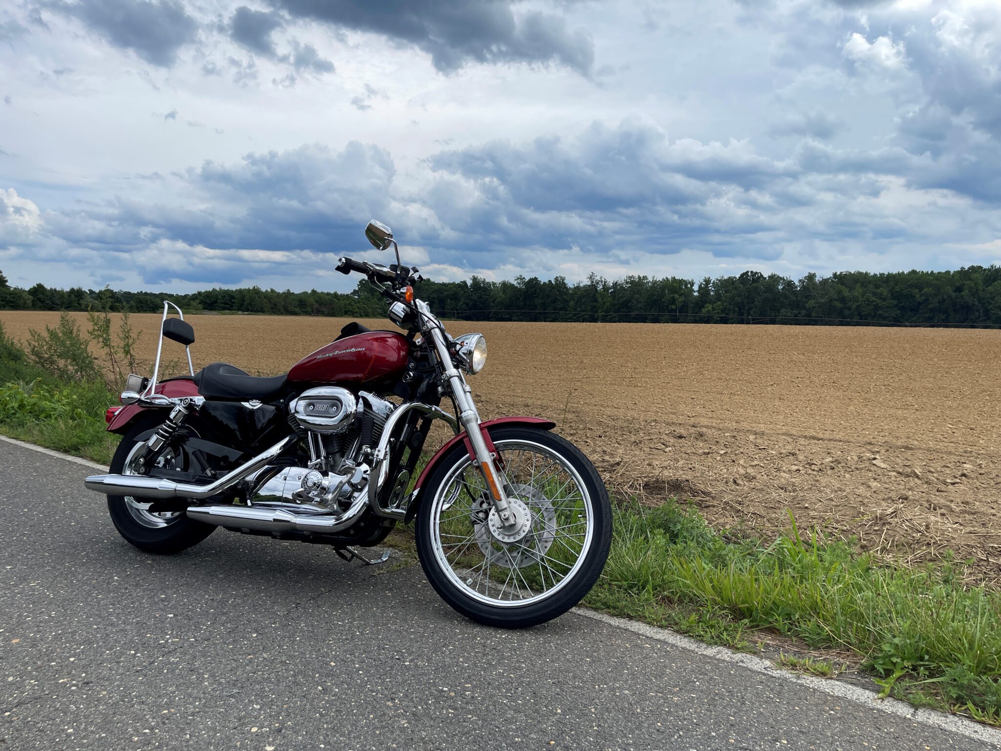 Harley Sportster ride 7-31-22 - Assunpink Lake, NJ