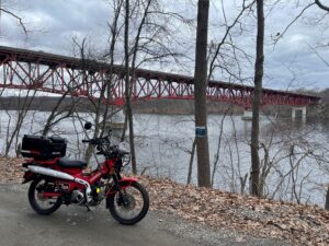 Trail ride 3-20-22 - New Croton Reservoir, Ossining, NY