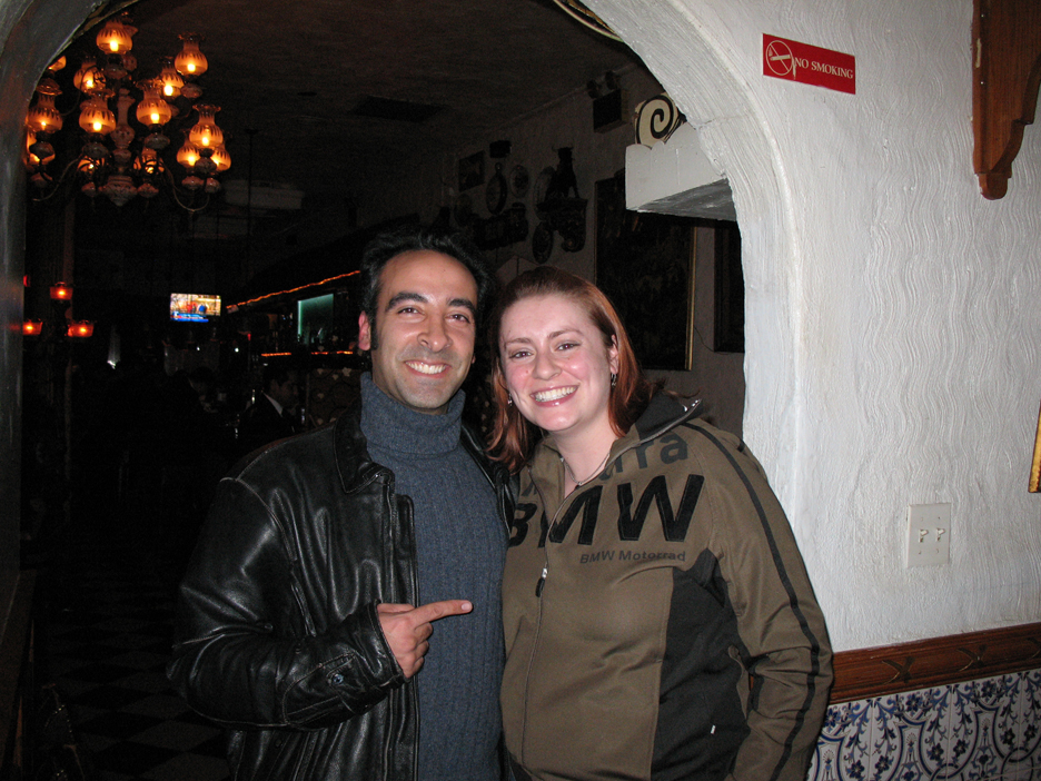 BMW-ON’s Deputy Editor Mandy Langston and I at the Big Gig III in New York City – January 16, 2009.