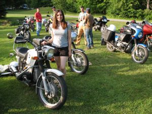 Terri by her 1971 R60/5.