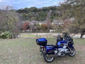 R1200RT ride 12-3-22 - Guadalupe River State Park, Texas