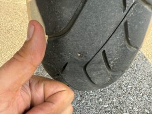 No long trip is complete without at least one flat! 6-21-25