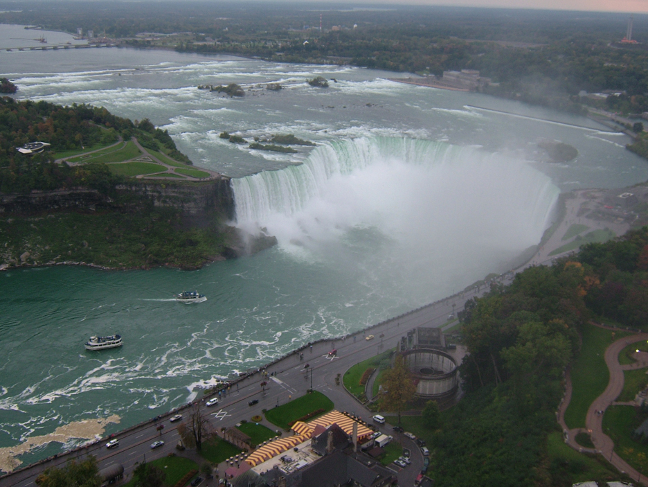 View of the Falls from the Skylon Tower elevator