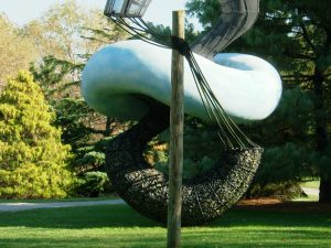 November 2006: “Striking Viking” Glen Heggstad at Cliff’s BMW (CT) / Grounds For Sculpture (NJ) / Route 30 Adirondack Tour (NY)