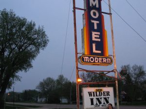 The Wilder Inn, with marketing tagline by Borat….