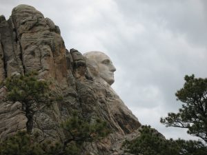 Big G’s profile, by sculptor Gutzon Borglum. The head is over 60 feet tall!