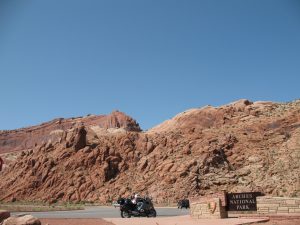 Arriving at Arches
