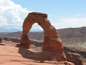 There it is! Delicate Arch – what a hike!