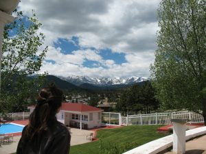 View of the Rockies from the Stanley