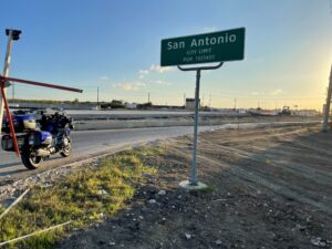 The final stretch - and my introduction to Texas' 85MPH speed limits! 11-6-22